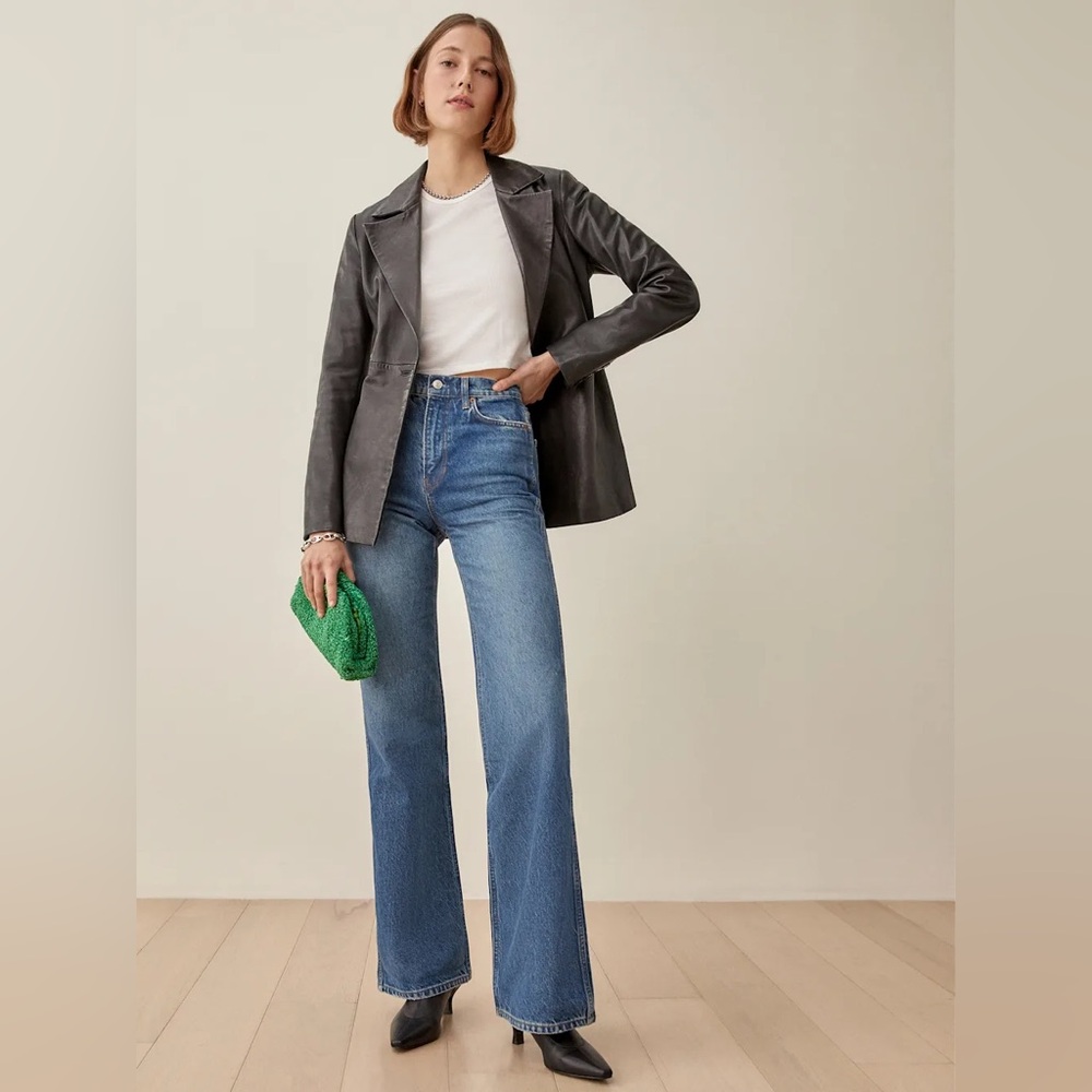 REFORMATION Joli High Rise Flare Jeans Juno - Size 28